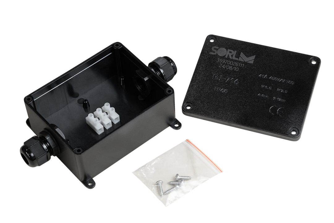 Распределительная коробка гермет. IP68, 450V, Out - 2, 120х109,6х50,8 (35970026111)